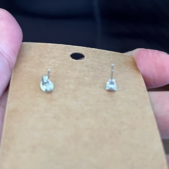 Handmade Elegant Green/Blue Glitter Earrings - Picture 3 of 5